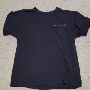 Salt Life Black Short Sleeve Tee